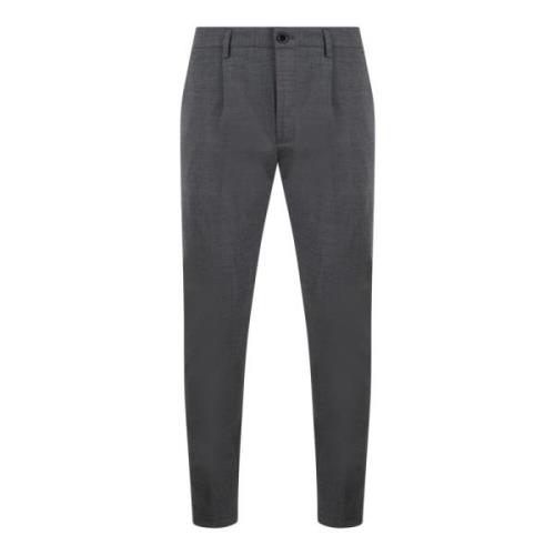 Slim Fit Chino Broek van Wolmix Department Five , Gray , Heren