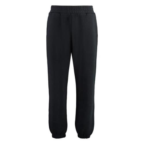 Katoenen Track-Pants met Elastische Manchetten Palm Angels , Black , H...