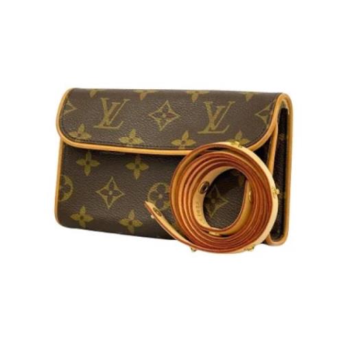 Pre-owned Canvas louis-vuitton-bags Louis Vuitton Vintage , Brown , Da...