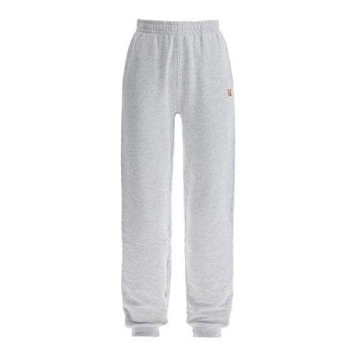 Joggingbroek met Vossenhoofd Borduursel Maison Kitsuné , Gray , Dames