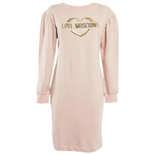 Pre-owned Cotton dresses Moschino Pre-Owned , Pink , Dames