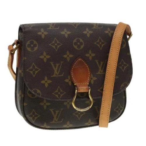 Pre-owned Canvas louis-vuitton-bags Louis Vuitton Vintage , Brown , Da...