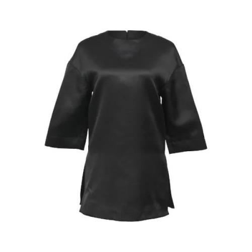 Pre-owned Cotton tops Celine Vintage , Black , Dames