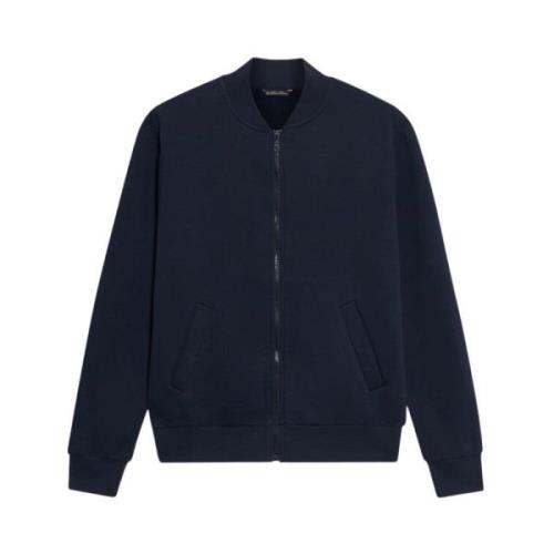 Katoenen Zip-Up Sweater Brooks Brothers , Blue , Heren