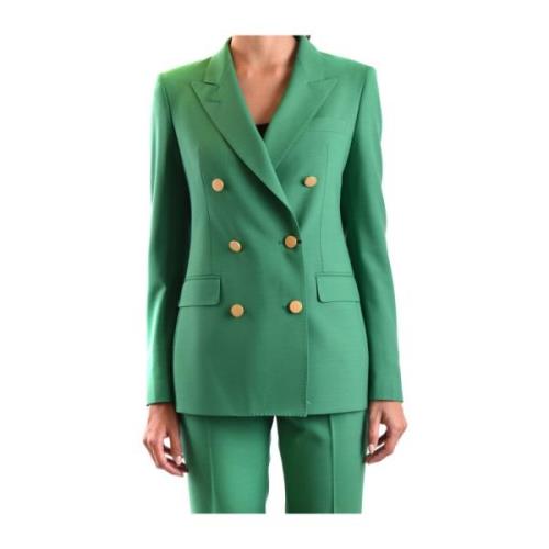 Groene Statement Jurk Aw22 Tagliatore , Green , Dames