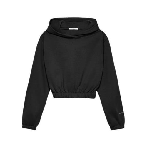 Korte Hoodie Hinnominate , Black , Dames