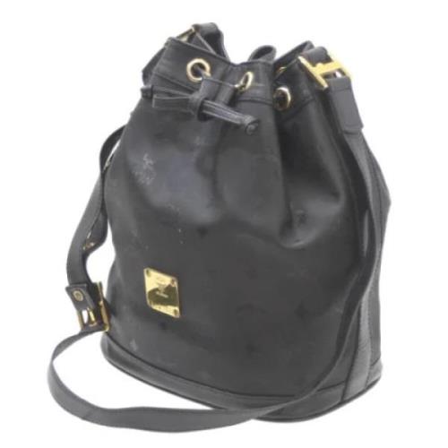 Pre-owned Fabric shoulder-bags MCM Pre-owned , Black , Dames