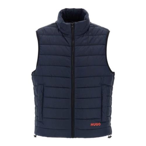 Gewatteerde waterafstotende vest met ritssluiting Hugo Boss , Blue , H...