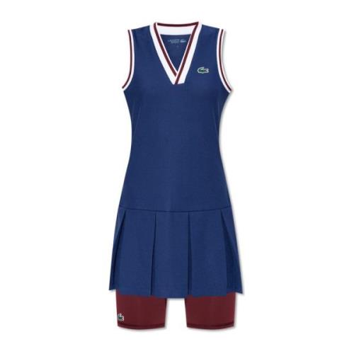 Tennis Jurk Lacoste , Blue , Dames