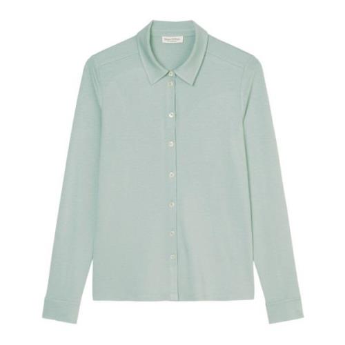 Gewone jerseyblouse Marc O'Polo , Green , Dames