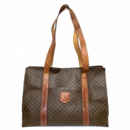 Pre-owned Leather celine-bags Celine Vintage , Brown , Dames