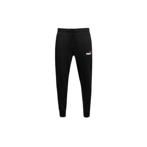 Reguliere katoenen joggers - Zwart Puma , Black , Heren