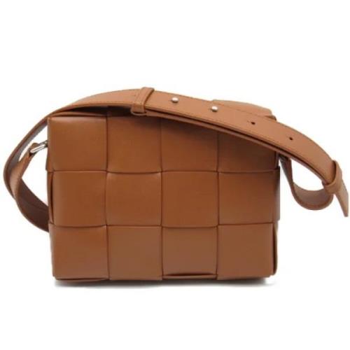 Pre-owned Leather crossbody-bags Bottega Veneta Vintage , Brown , Dame...