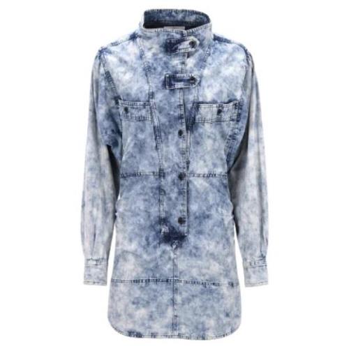 Pre-owned Cotton dresses Isabel Marant Pre-owned , Blue , Dames