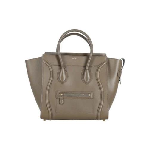 Pre-owned Leather totes Celine Vintage , Brown , Dames