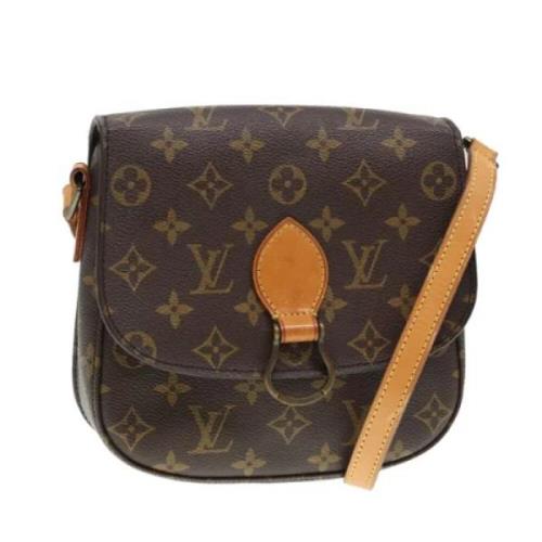 Pre-owned Canvas louis-vuitton-bags Louis Vuitton Vintage , Brown , Da...