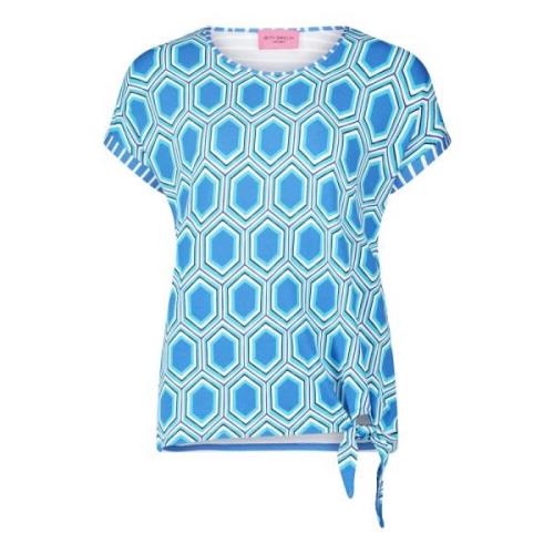 Casual Shirt met Strik Betty Barclay , Blue , Dames