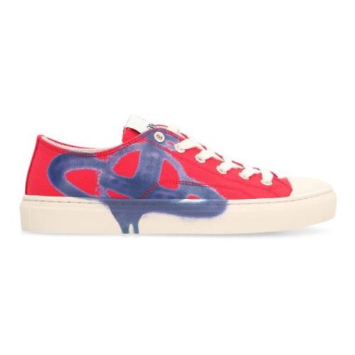 Lage Katoenen Sneakers Vivienne Westwood , Multicolor , Dames