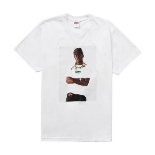 Tyler Creator Witte Tee Supreme , White , Heren