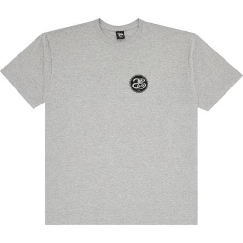 Irie Roots Heather Grey T-shirt Stüssy , Gray , Heren