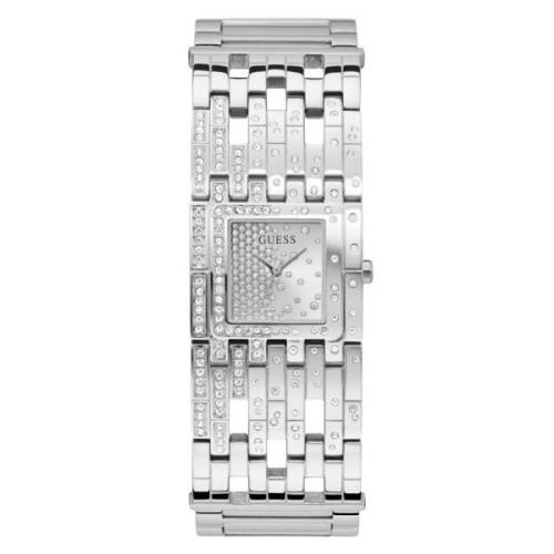 Dames Armbandhorloge Waterfall zilver 22 mm Gw0441L1 Guess , White , D...