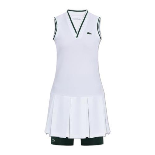 Tennisjurk Lacoste , White , Dames