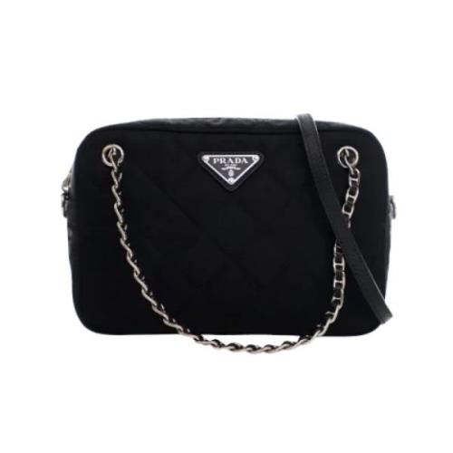 Pre-owned Nylon prada-bags Prada Vintage , Black , Dames