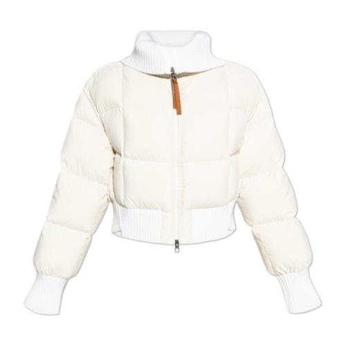 Donsjack Jadeiet Moncler , Beige , Dames