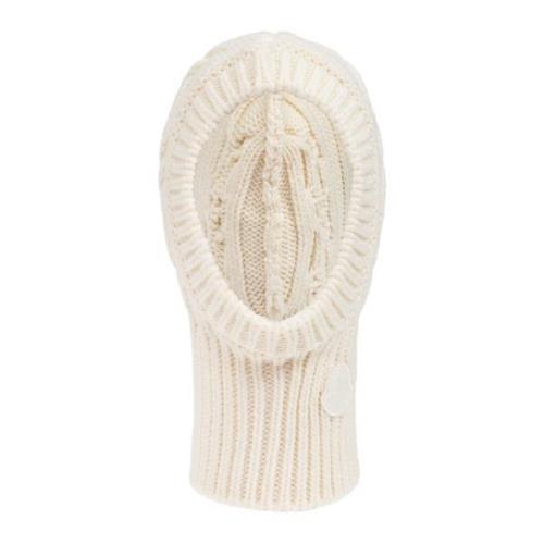 Wollen capuchon Moncler , Beige , Dames