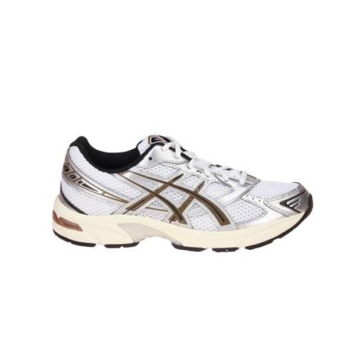 Gel Wit-Bruine Sneaker Asics , White , Heren