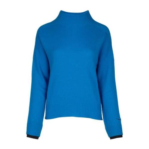 Stijlvolle Gebreide Top voor Vrouwen Pinko , Blue , Dames