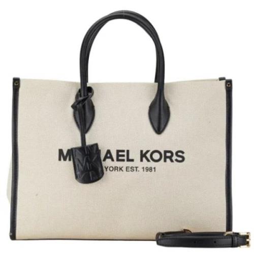 Pre-owned Leather handbags Michael Kors Pre-owned , Beige , Dames