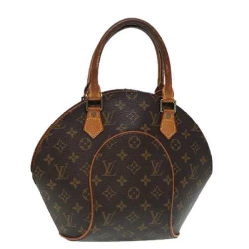 Pre-owned Canvas handbags Louis Vuitton Vintage , Brown , Dames