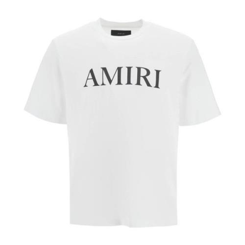 Kern Logo T-shirt Amiri , White , Heren