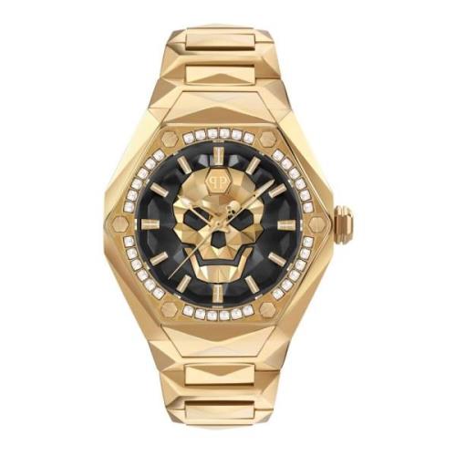 Herenhorloge The $Kull Spikes Philipp Plein , Yellow , Heren