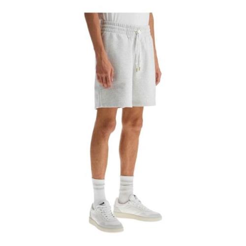 Sporty Tennis Statues Bermuda Shorts Casablanca , Gray , Heren