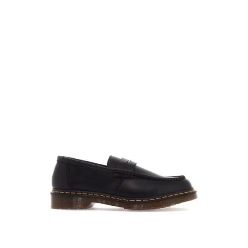 Leren Mocassins met AirWair Zool Dr. Martens , Black , Heren