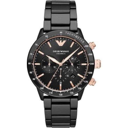 Verfijnd en Elegant Multicolor Herenhorloge Emporio Armani , Multicolo...