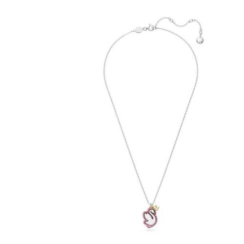 Dames Hanger Zwaan Roze Rhodium Verguld 5649200 Swarovski , Yellow , D...