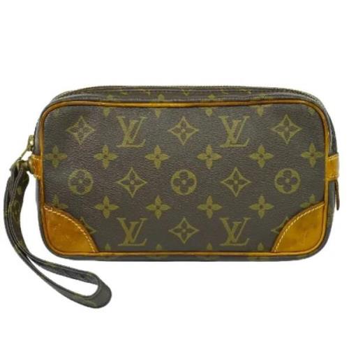 Pre-owned Canvas louis-vuitton-bags Louis Vuitton Vintage , Brown , Da...