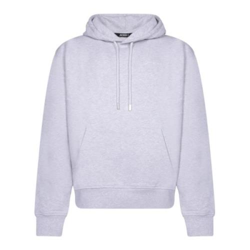 Grijze Sweatshirt Verhoog Stijl Aw24 Jacquemus , Gray , Heren