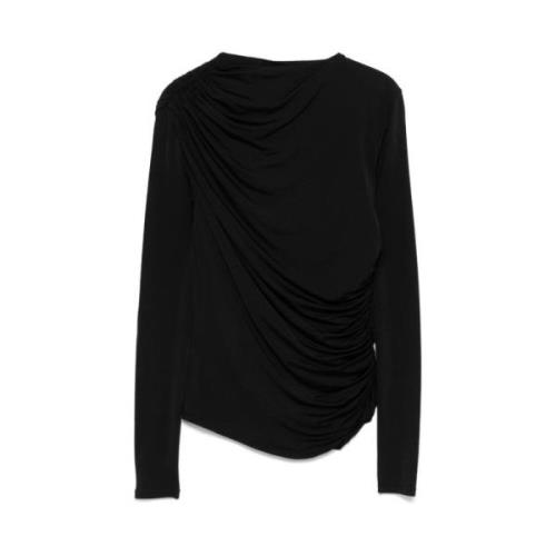 Zwarte Bray Top Anine Bing , Black , Dames