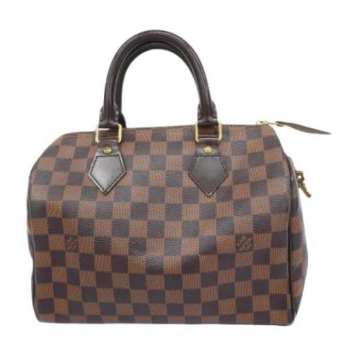 Pre-owned Canvas louis-vuitton-bags Louis Vuitton Vintage , Brown , Da...