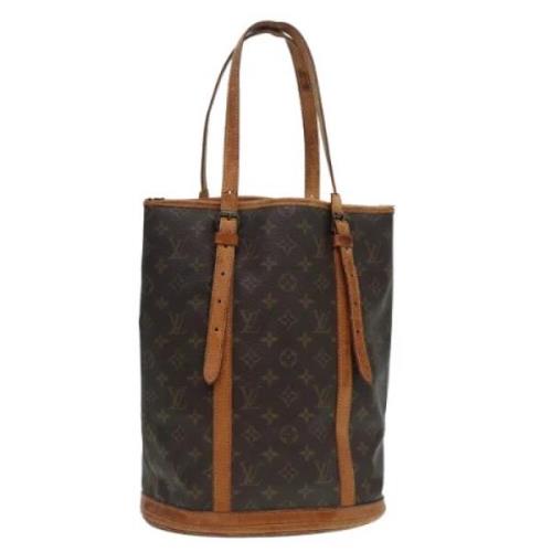 Pre-owned Canvas shoulder-bags Louis Vuitton Vintage , Brown , Dames