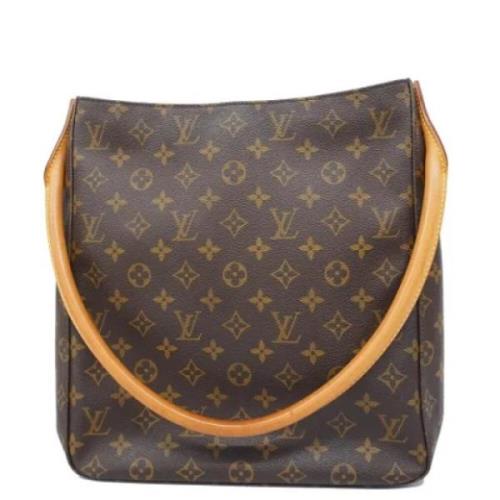 Pre-owned Fabric louis-vuitton-bags Louis Vuitton Vintage , Brown , Da...