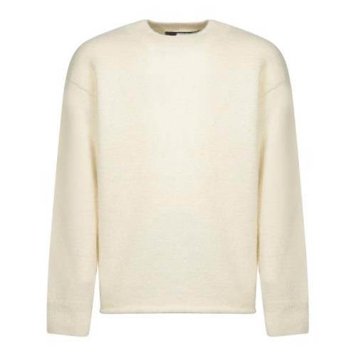 Beige Gebreide Trui Aw24 Jacquemus , Beige , Heren