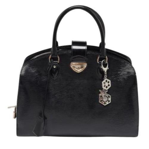 Pre-owned Leather louis-vuitton-bags Louis Vuitton Vintage , Black , D...