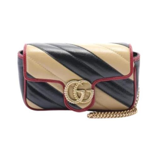 Pre-owned Leather gucci-bags Gucci Vintage , Black , Dames