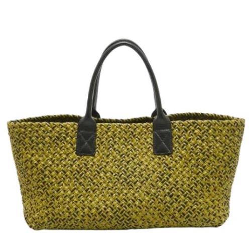 Pre-owned Fabric totes Bottega Veneta Vintage , Green , Dames