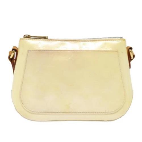 Pre-owned Leather louis-vuitton-bags Louis Vuitton Vintage , Beige , D...